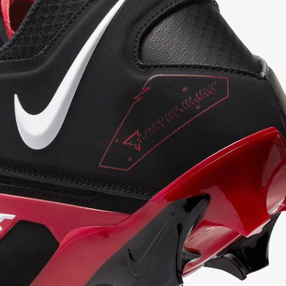 Nike Alpha Menace Pro 3 'Black University Red' CT6649-004 Football Mens … - Picture 6 of 16